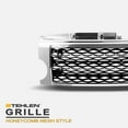 thumbnail image 3 of Stehlen 642167820062 Honeycomb Mesh Front Hood Bumper Grille - Chrome / Black For 2005-2009 Land Rover LR3 Discovery, 3 of 5