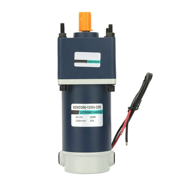 Reductor de engranajes, imán permanente de alta torsión de 12 V 300 W, elegante y moderno