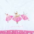 thumbnail image 5 of WIBACKER 2-7T Tutu Dress for Toddler Girls - Glitter Sequin Dancer Tulle Dress for Wedding Birthday Party, 5 of 6