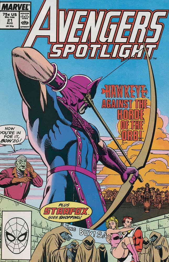 Cover of Avengers Spotlight #21