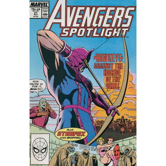Avengers Spotlight #21 VF ; Marvel Comic Book