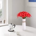 thumbnail image 5 of Zukuco Artificial Flowers Faux Flower Real Touch Fake Flowers Calla Lily for Wedding Bouquet Party Decorations Baby Shower Centerpieces Bridal Bouquet Decor, Pack of 20, 5 of 7
