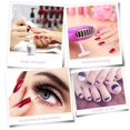 thumbnail image 4 of USB Mini Fan Portable Eyelash Dryer Fan Air Conditioning Blower Rechargeable Eyelash Fan for Eyelash Extension (Rose), 4 of 5