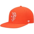 thumbnail image 3 of Men's '47 Orange San Francisco Giants 2021 City Connect Captain Snapback Hat, 3 of 5