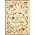 thumbnail image 2 of SAFAVIEH Lyndhurst Milo Floral Border Area Rug, Ivory/Multi, 5'3" x 7'6", 2 of 6