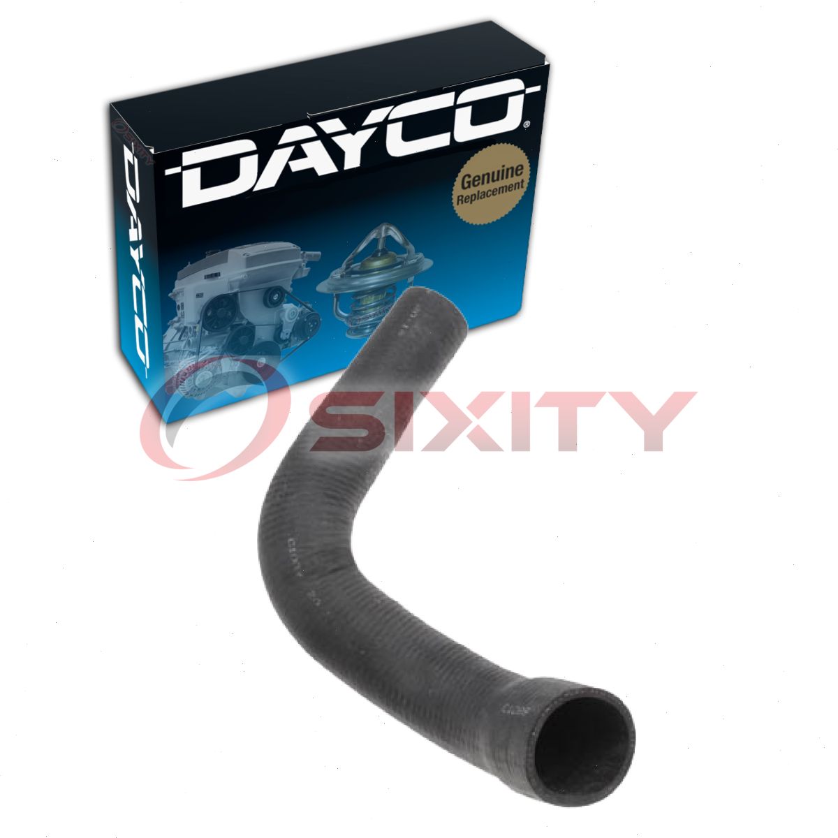 Dayco 70448 Radiator Hose Fits select: 1966 FORD THUNDERBIRD, 1966 MERCURY MONTEREY