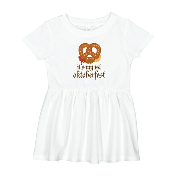 Inktastic 1st Oktoberfest German Festival Girls Baby Dress