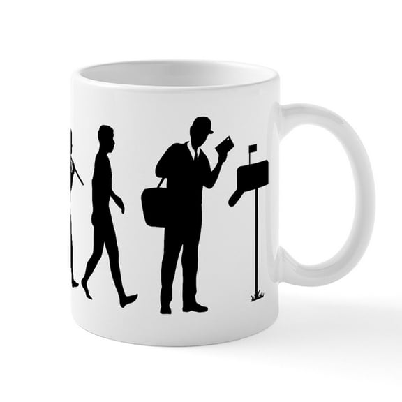 CafePress - Mailman Mug - 11 oz Ceramic Mug - Novelty Coffee Tea Cup