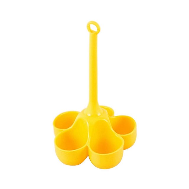 Resistant Steamed Egg Tray Food Grade Complementary Food Tools yellow