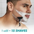 thumbnail image 6 of Gillette Mach3 Mens Razor, Includes 1 Handle, 10 Razor Blade Refills, 6 of 9