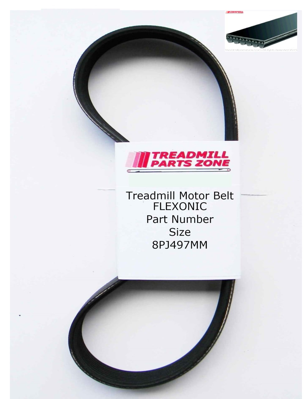 Treadmillpartszone Replacement Treadmill Motor Belt Flexonic Part