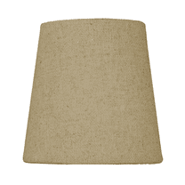 3x4x4 Chandelier Sand Linen Clip-On Lampshade