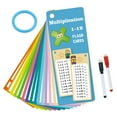 thumbnail image 1 of Kids Math Learning Cards, Addition Subtraction Multiplication Division, Thickened Cardboard, Reusable, Pocket-Sized, 1 of 5