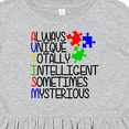 thumbnail image 4 of Inktastic Autism Awareness Acronym Girls Toddler Dress, 4 of 5