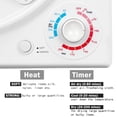 thumbnail image 3 of CTT 110V Portable Clothes Dryer 1500W, 3.5 cu.ft Compact Dryer  with Stainless Steel Tub, 4 Drying Mode, Portable Dryers for Laundry, Apartments, RVs, Dorms, 3 of 8