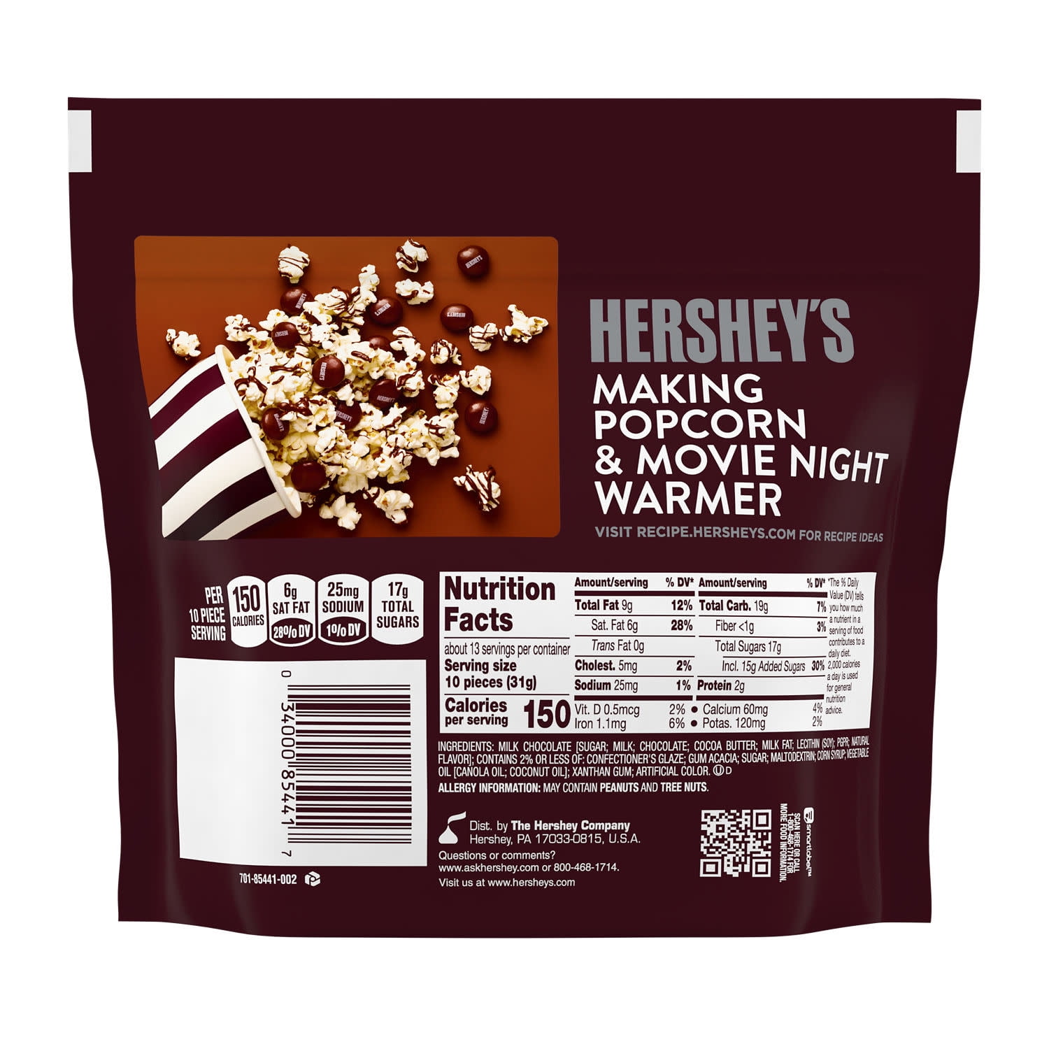 Hershey's Milk Drops Pouch 14oz