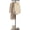 Black, variant on T-shaped Coat Rack Freestanding, Modern Clothes Rack with Rock Slab Base, Heavy-duty Metal Coat Tree for Boutiques, Hallway, Entryway, 68.9 Inches High, Black, GYJ001B