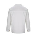 thumbnail image 4 of Dovford Men's Corduroy Button Down Long Sleeve Colorblock Shirt Collar Tops 2025, 4 of 7