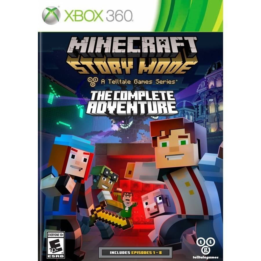 Spijsverteringsorgaan Landschap registreren Telltale Games Minecraft Story Mode - The Complete Adventure - Xbox 360 -  Walmart.com