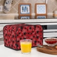 thumbnail image 6 of Fotbe A Web With A Spider 1 for Four Slice Toaster Cover, Fingerprint Protector, Super Soft Appliance Cover And Dust Cover,Bread Dust Cover & Fingerprint Protection, 6 of 7