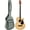 Beige, variant on Best Choice Products 22-Fret Full Size Acoustic Electric Bass Guitar w/ 4-Band Equalizer, Truss Rod, Padded Gig Bag - Aged Natural