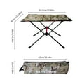 thumbnail image 5 of Foldable Camping Table Lightweight Folding Table Picnic Desk For Fishing Bbq, 5 of 5