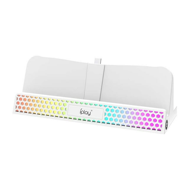 Charging Dock for PS5 Portal Handheld - Single-Slot Charger with Portable Stand & Customizable RGB LED Lights, Fast USB-C Charging, Anti-Slip Base, Overcharge Protection | PS5 Portal Accessories