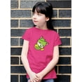 thumbnail image 2 of Cute Pumpkitty Zombie Costume T-Shirt Juniors -Image by Shutterstock,  x-Small, 2 of 4