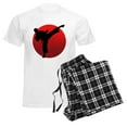 thumbnail image 6 of CafePress - KARATE Keri Men's Light Pajamas - Men's Light Loose Fit Cotton Pajama Set, 6 of 7