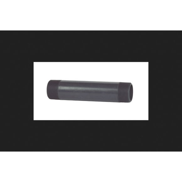 Boquilla PVC B&K S80 1/2"x9 cm gris