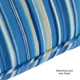 thumbnail image 5 of Greendale Home Fashions Outdoor 2-Piece Reversible Deep Seat Cushion Set, Sapphire Stripe, 5 of 8