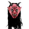 thumbnail image 3 of Realista Satanás Diablo Máscara Halloween Scary Cosplay Props Party Night Performance Tmvgtek libre de BPA, 3 of 9
