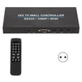 thumbnail image 2 of Video Wall Controller, Iron Plug And Play 4 Channel Video Wall Processor 110-240V  For TV EU Plug, 2 of 8