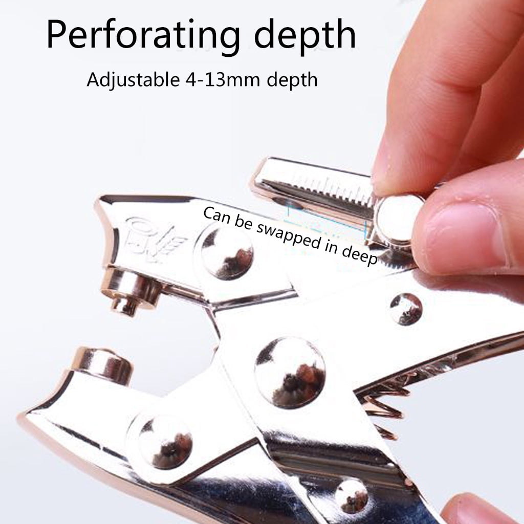 Single Hole Puncher 30 Sheet Capacity Classic Office Paper Punch for Paper Craft