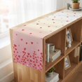 thumbnail image 6 of Table Runners 90 Inches Long Dress Scarves, Valentine's Day Farmhouse Coffee/Dining/Kitchen Table Runner for Living Room, Red Love Branches Modern Minimalism Pink 13x90 Inch, 6 of 9