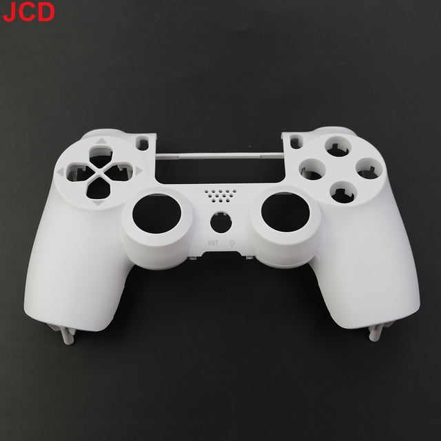 Hard Plastic Front Cover Case Housing Replacement For PS4 Pro Slim JDS/JDM- 040 Game Controller Housing Cover Case Accessorie White