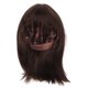thumbnail image 1 of Women's Short Synthetic Wig Adjustable Curl Casual Style Brown Color, 1 of 1