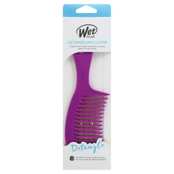 Wet Brush Detangle Comb (4 Pieces) Assorted Colors