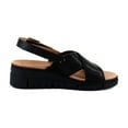 thumbnail image 6 of Vionic Uptown Sonoma Women's Sandals Black Leather Size 7 M, 6 of 8
