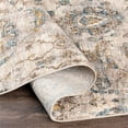 thumbnail image 3 of Mirabel MBE-2316 7'10" Round Rug Teal/Aqua/Mustard/Dark Brown/Taupe/Beige, 3 of 4