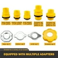 15Piece Car Coolant Funnel Kit SpillFree Funnel Cooling System Funnel