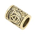 thumbnail image 3 of 5pcs Fashionable Beard Hair Beads Hair Beard Pendant Bracelet Antique DIY Hair Accessory, 3 of 5