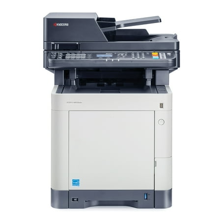 Refurbished Kyocera ECOSYS M6530cdn A4 Color Laser Multifunction Printer - 32ppm, Copy, Print, Scan, Fax, Duplex, USB, Network, 1 (Best Network Laser Printer)