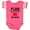 Football Pink and White, variant on Inktastic Mimi and Poppop Love Me Boys or Girls Baby Bodysuit