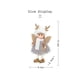 thumbnail image 4 of Christmas Angel Doll Hanging Ornaments Cute Cloth Angel Shape Pendants for Christmas Tree Decoration Xmas for Friends and Family（Rose Gold Angel）, 4 of 5