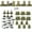 T006-1Set, variant on Ghost Special Forces Interlocking Block Building Modern Camouflage Soldier Sets, 4.5cm