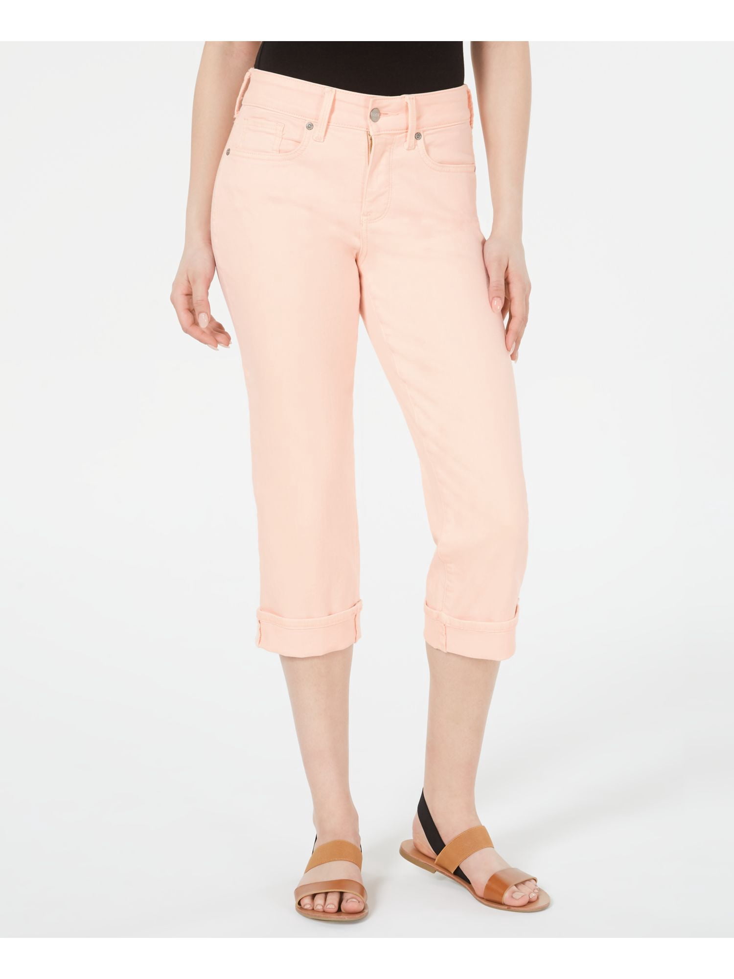 NYDJ Womens Pink Skinny Jeans Size: 10 