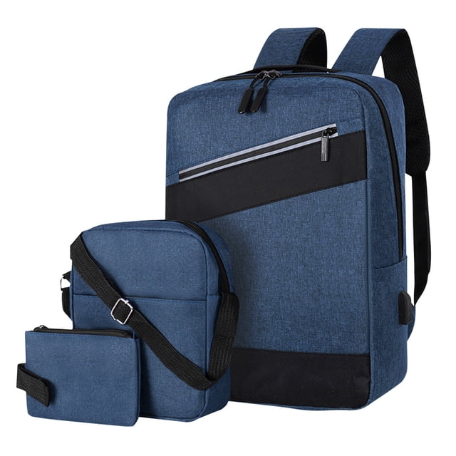 Bolsas Crossbody para Mujeres Viajes Mochila Portátil, Mochila de Viajes de los Hombres de las Mujeres Grandes, Negocios Llevar en la Mochila con Diez Fuentes Y Moneda Cartera, Bolsa de la Universidad
