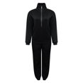 thumbnail image 4 of qolati Women 2 Piece Outfits 2023 Half Zip Oversized Sweatshirt Jogger Pants Tracksuit Matching Set Y2k Clothes Casual Cozy Sweatsuit Suits, 4 of 5