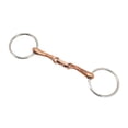 thumbnail image 2 of Anneau Libre Snaffle, Cheval Bouche Bit Facile à Installer Anneau en Acier Inoxydable pour Accessoire de Course de Chevaux, 2 of 8
